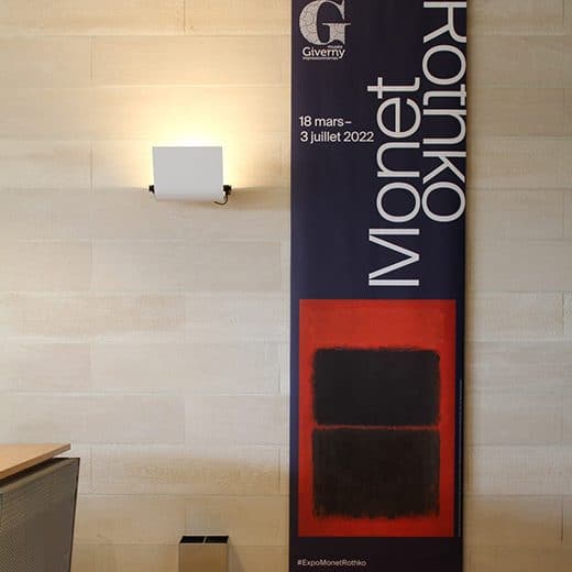 Exposition "Monet-Rothko"