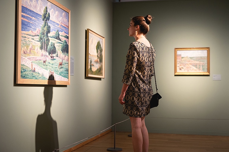 Galerie du musée des impressionnismes Giverny ©Aurélien Papa